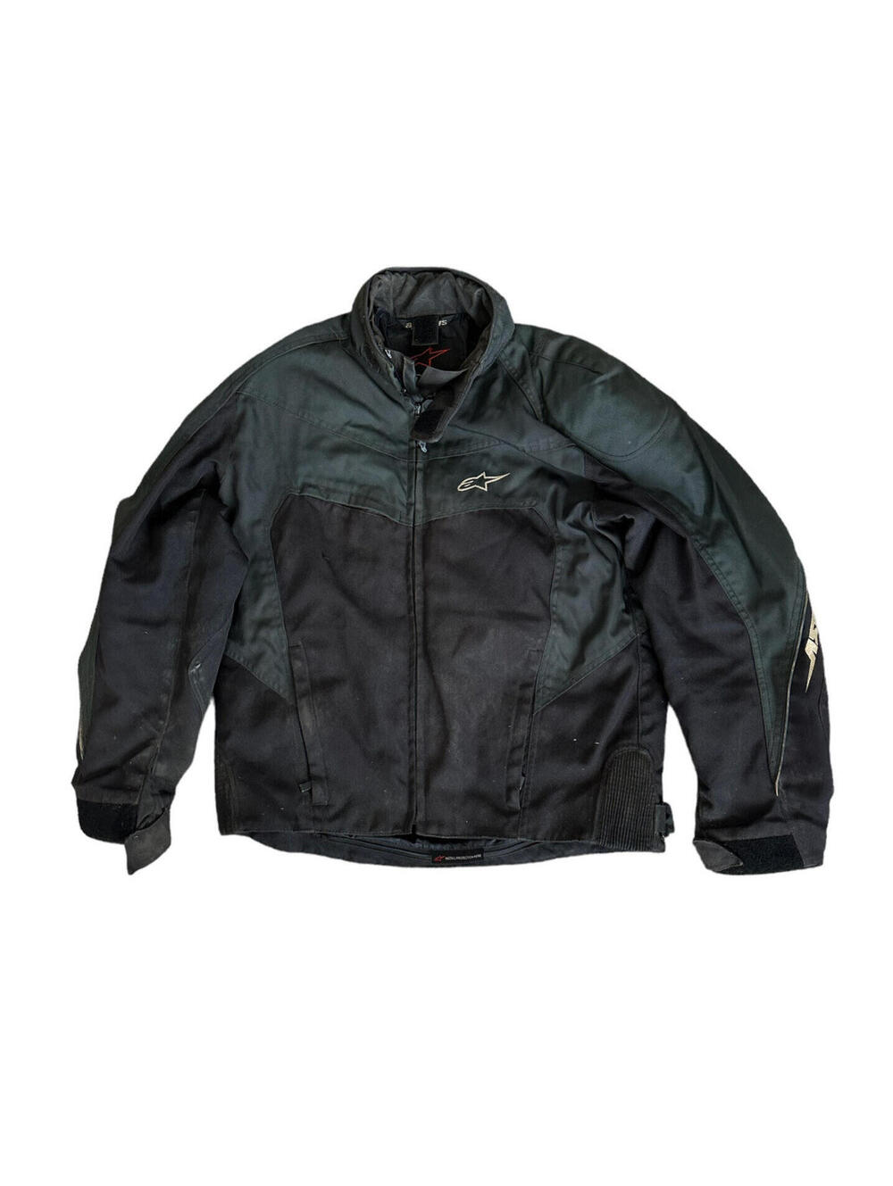 Alpinestars Men’s Motorcycle Jacket Armor Pads Road Bike Outer Shell Size Large